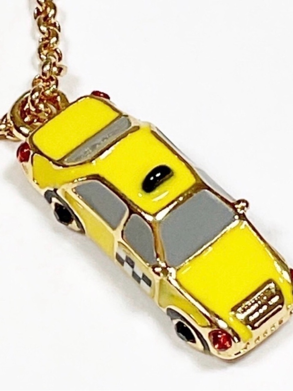 Kate Spade Taxi Pendant Necklace - Picture 2 of 4